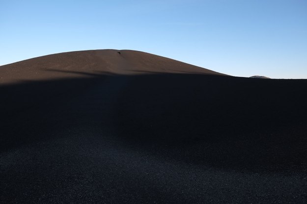 A cinder cone we climbed