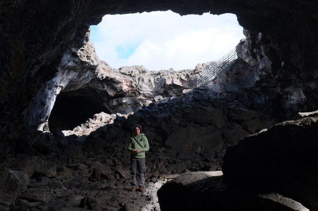 Greta in the Indian Tunnel