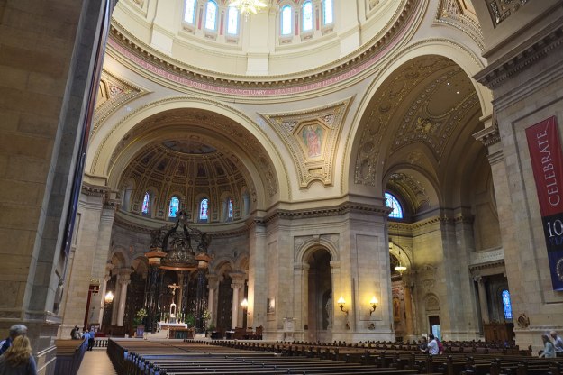 the cathedral in St. Paul. Why go to Paris?