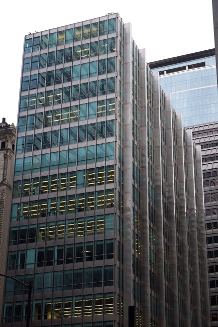 The Alcoa Building. Still looking great, surrounded by banality. 