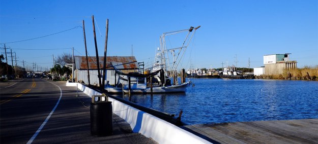 Bayou LaFourche in Golden Meadows