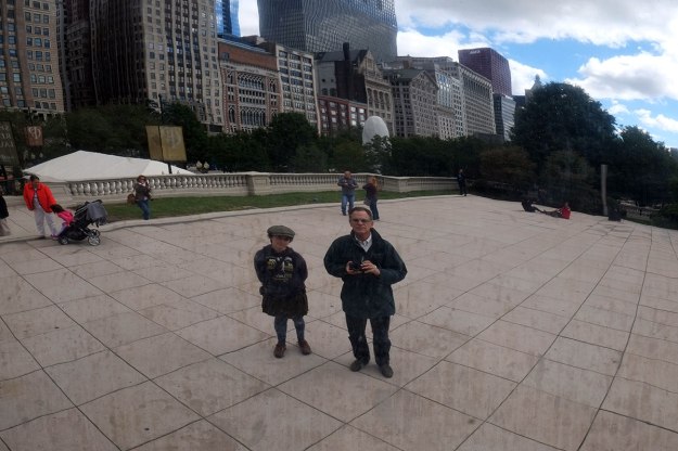 The reflected selfie.