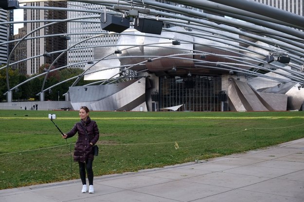 One begins to wonder whether the rules of safe bison-selfie taking should also apply to modern architecture.
