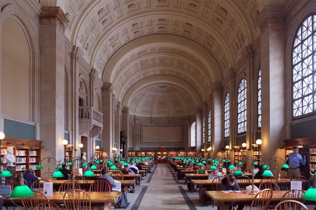 the BPL reading room