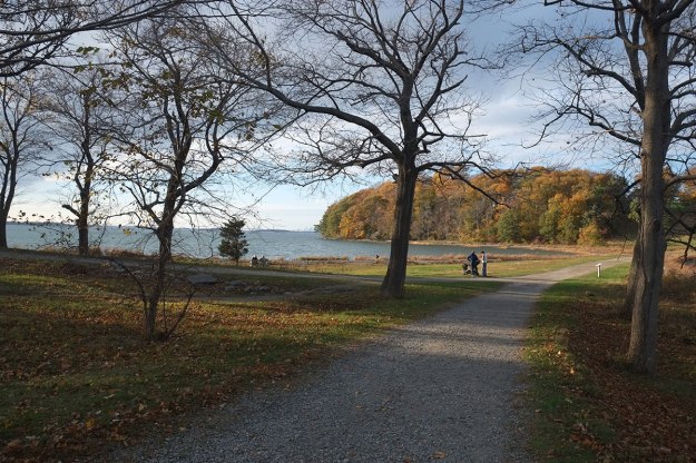 World's End, with Boston in the distance.